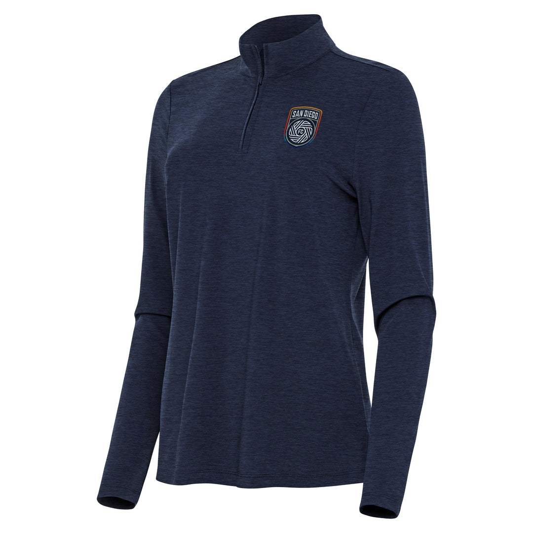 San Diego FC Womens Bright Quarter Zip Pullover