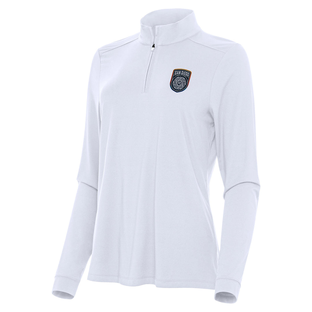 San Diego FC Womens Intent Quarter Zip Pullover