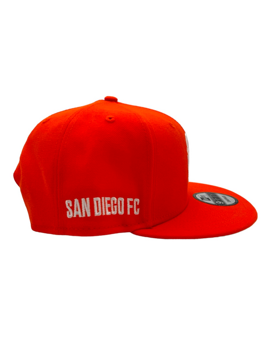 New Era Community Color 9Fifty Flow Snapback Cap Orange