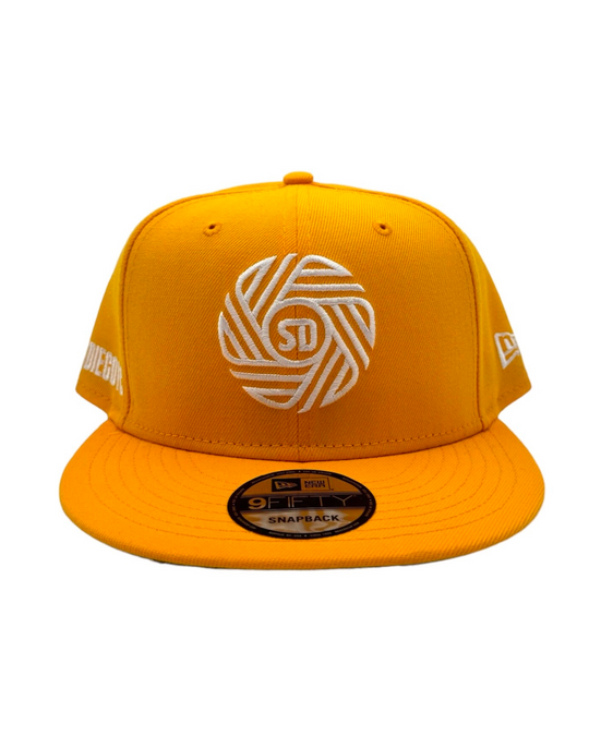 New Era Community Color 9Fifty Flow Snapback Cap Yellow