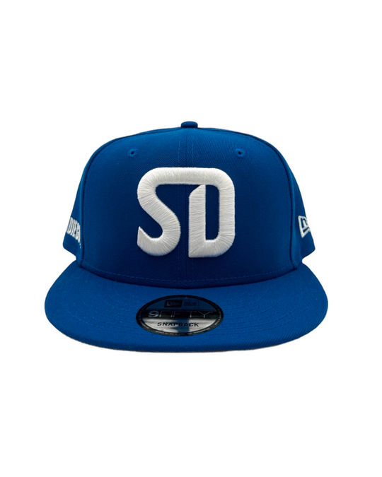 New Era Community Color 9Fifty SD Snapback Cap Blue