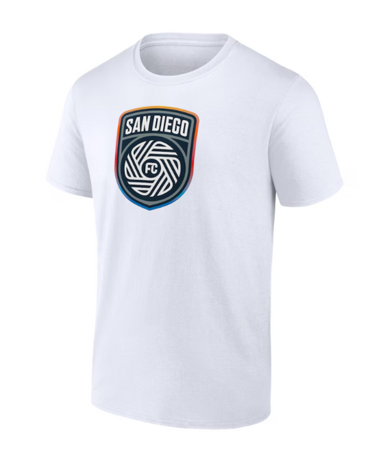 SDFC Full Crest White Tee