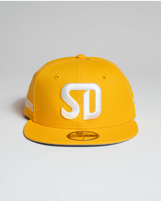 New Era Community Color 59Fifty SD Fitted Cap Yellow