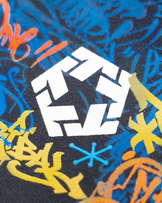 Tribal Community Graffiti Flow Hoodie