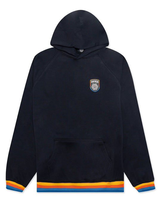 SDS Crest Ringer Hoodie