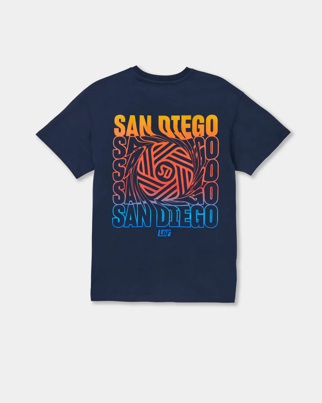 San Diego FC x LBF Crest T-shirt Navy